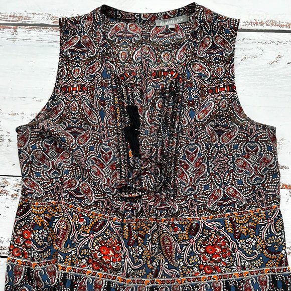 Daniel Rainn Marcelle Tie Neck Top - Picture 1 of 2